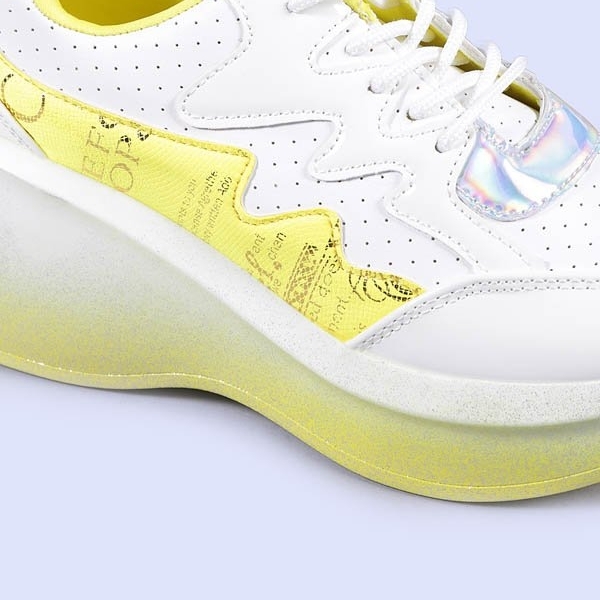 Γυναικεία αθλητικά παπούτσια Sabah κίτρινα, 2 - Kalapod.gr